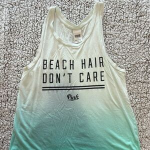 Victoria's Secret PINK Light Green Tee